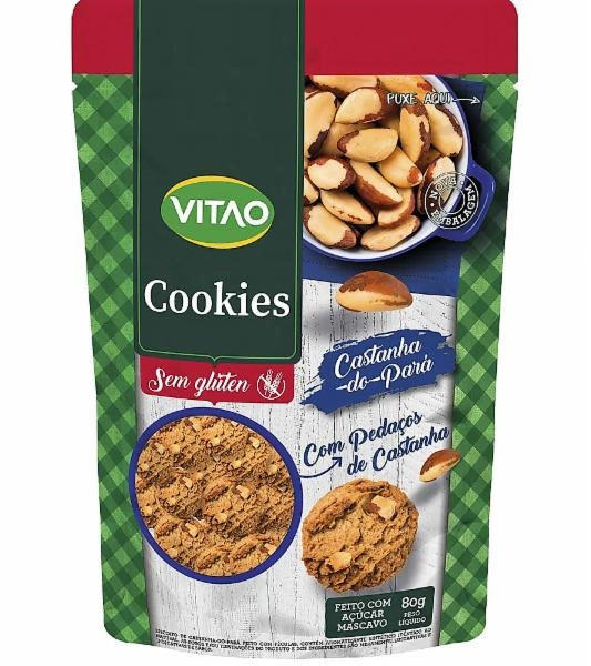Cookies Sem Gluten Cast Para 150g