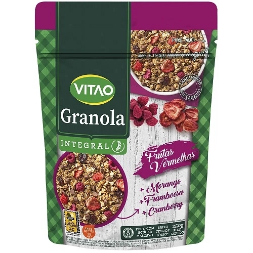 Granola 250g Vitao Integ F. Vermelhas