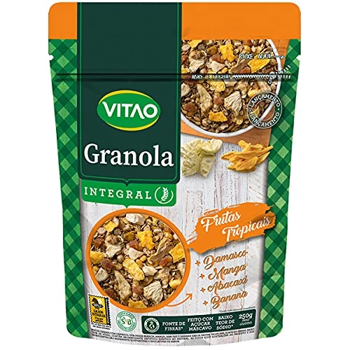 Granola Trad Frutas Tropicais