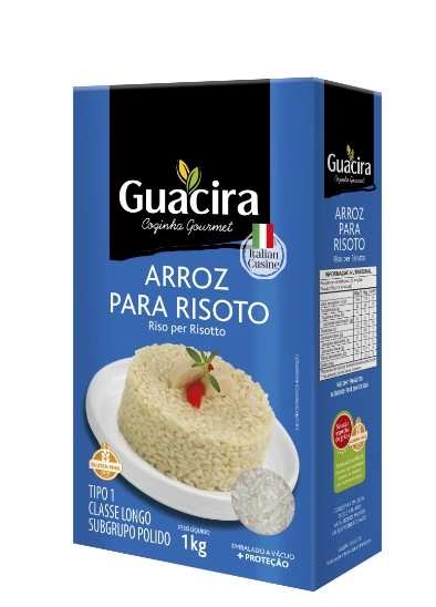 Arroz Risoto Italiano Guacira 1kg