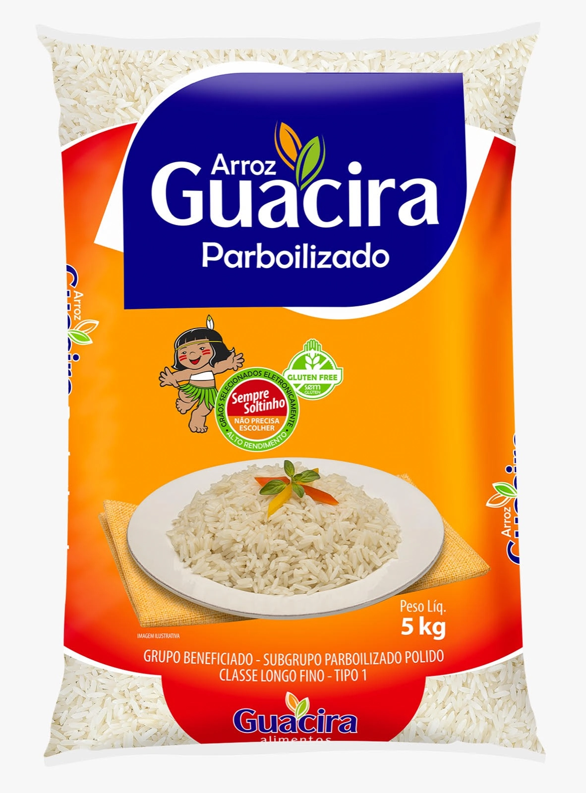 Arroz Guacira Parboilizado T 1 5kg