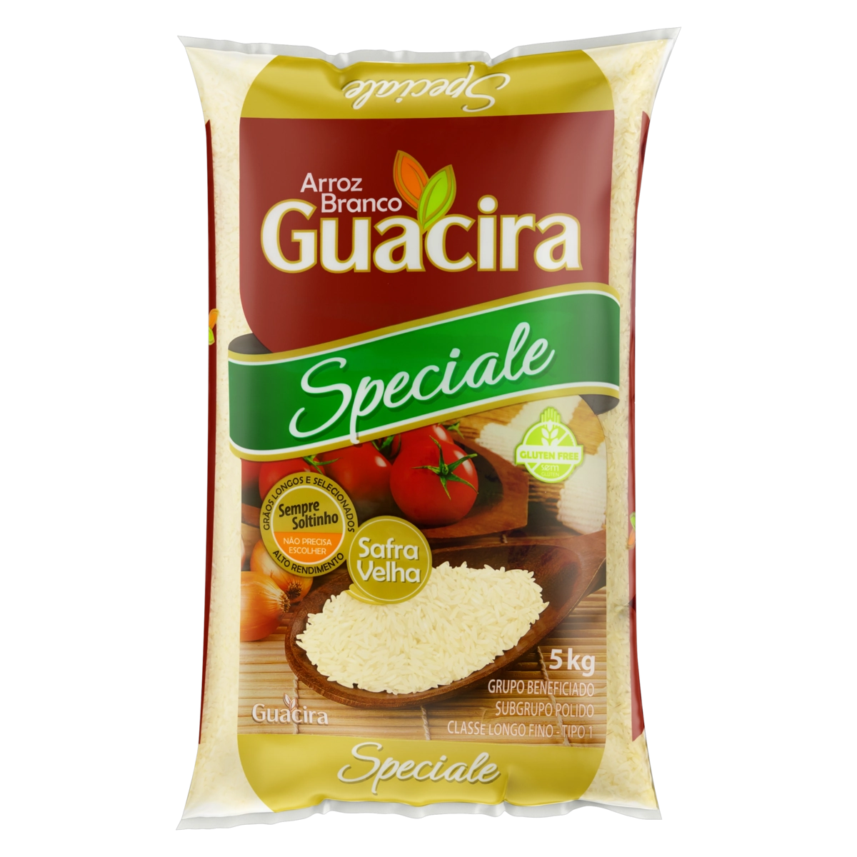 Arroz Branco Tipo 1 Guacira Speciale Pacote 5kg