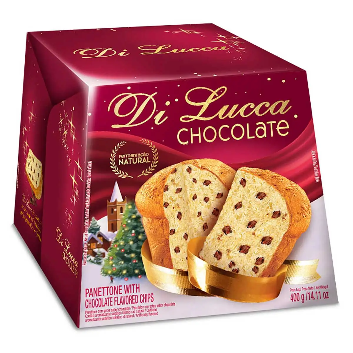 Panetone de Chocolate Di Lucca 400g