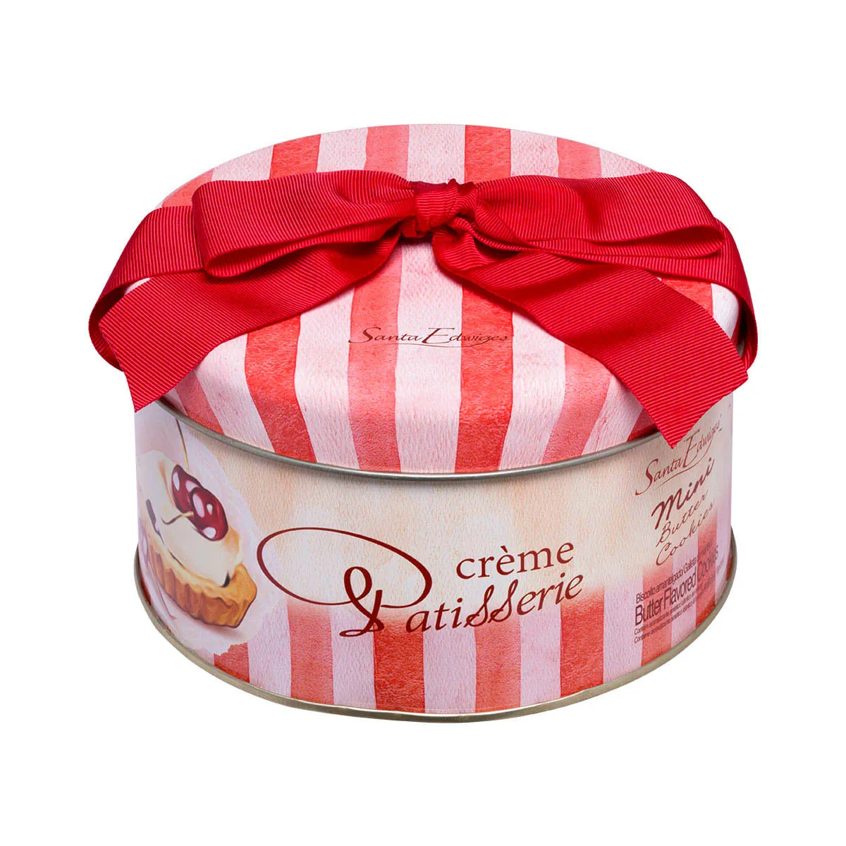 Mini Cookies Laço Lata Santa Edwiges 150g