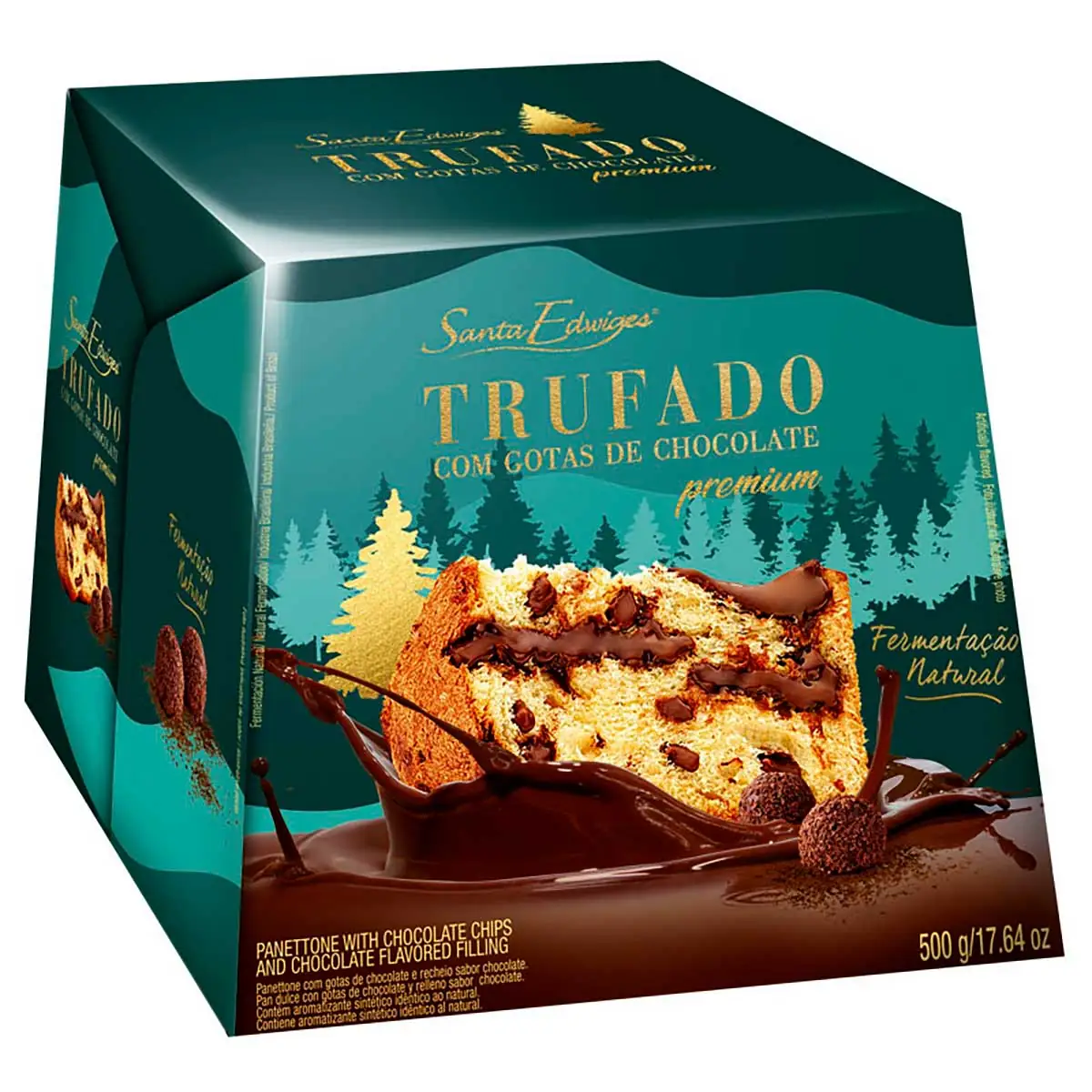 Panetone Trufa de Chocolate Santa Edwiges 500g