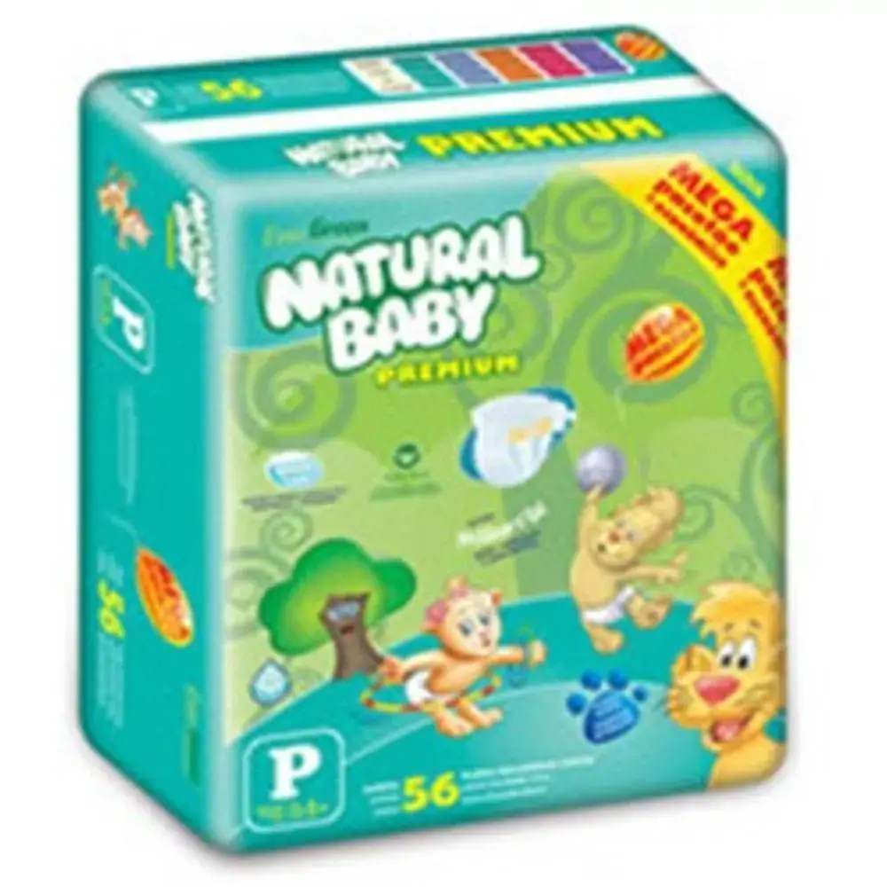 Fralda Desc Nat Baby Plus P/g/xg