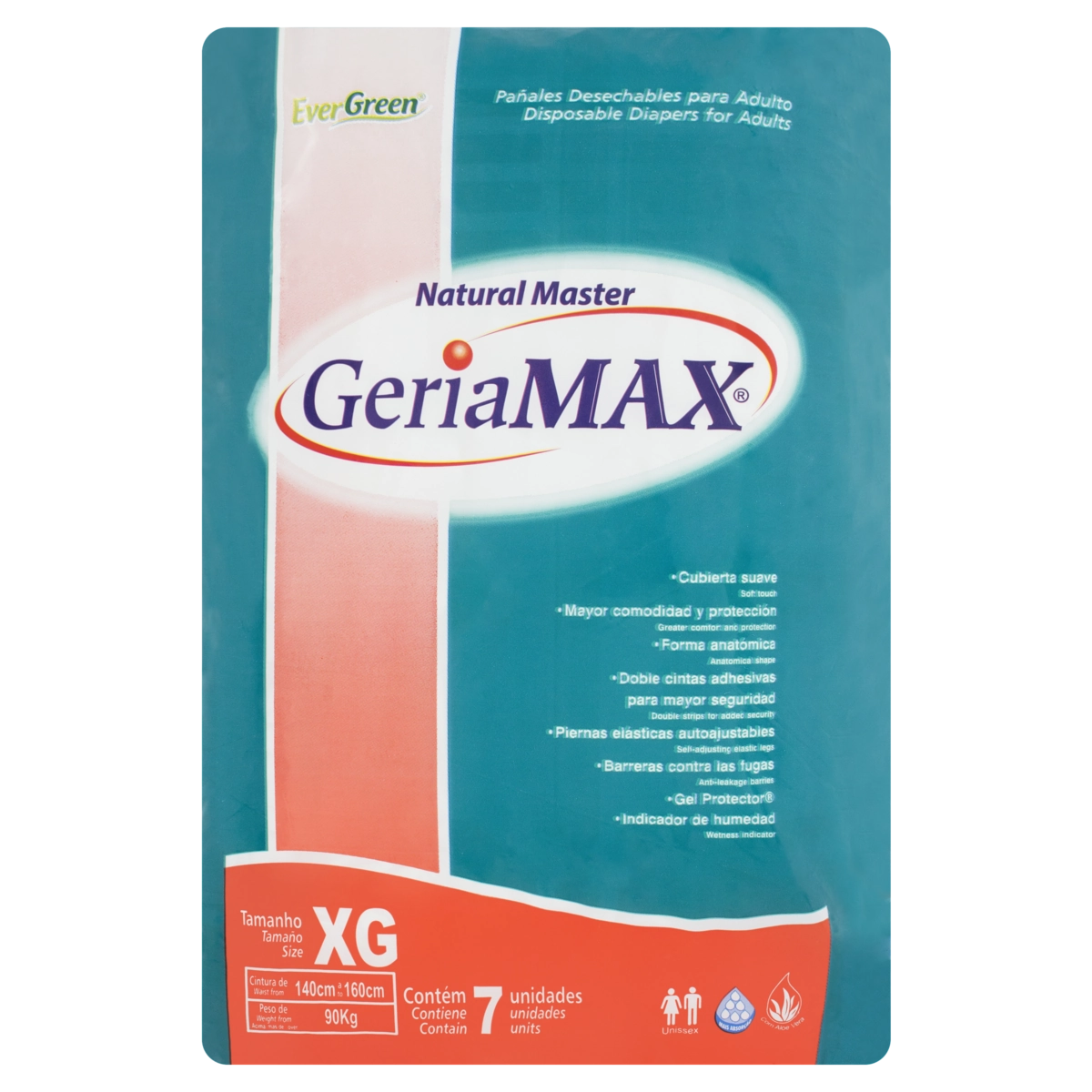 Fralda Geriamax Xg 7 Un.