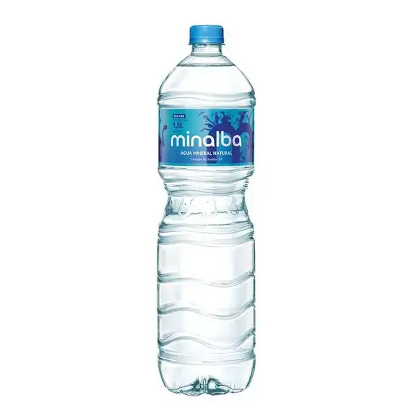 água Mineral Natural Sem Gás Minalba Garrafa 1,5l