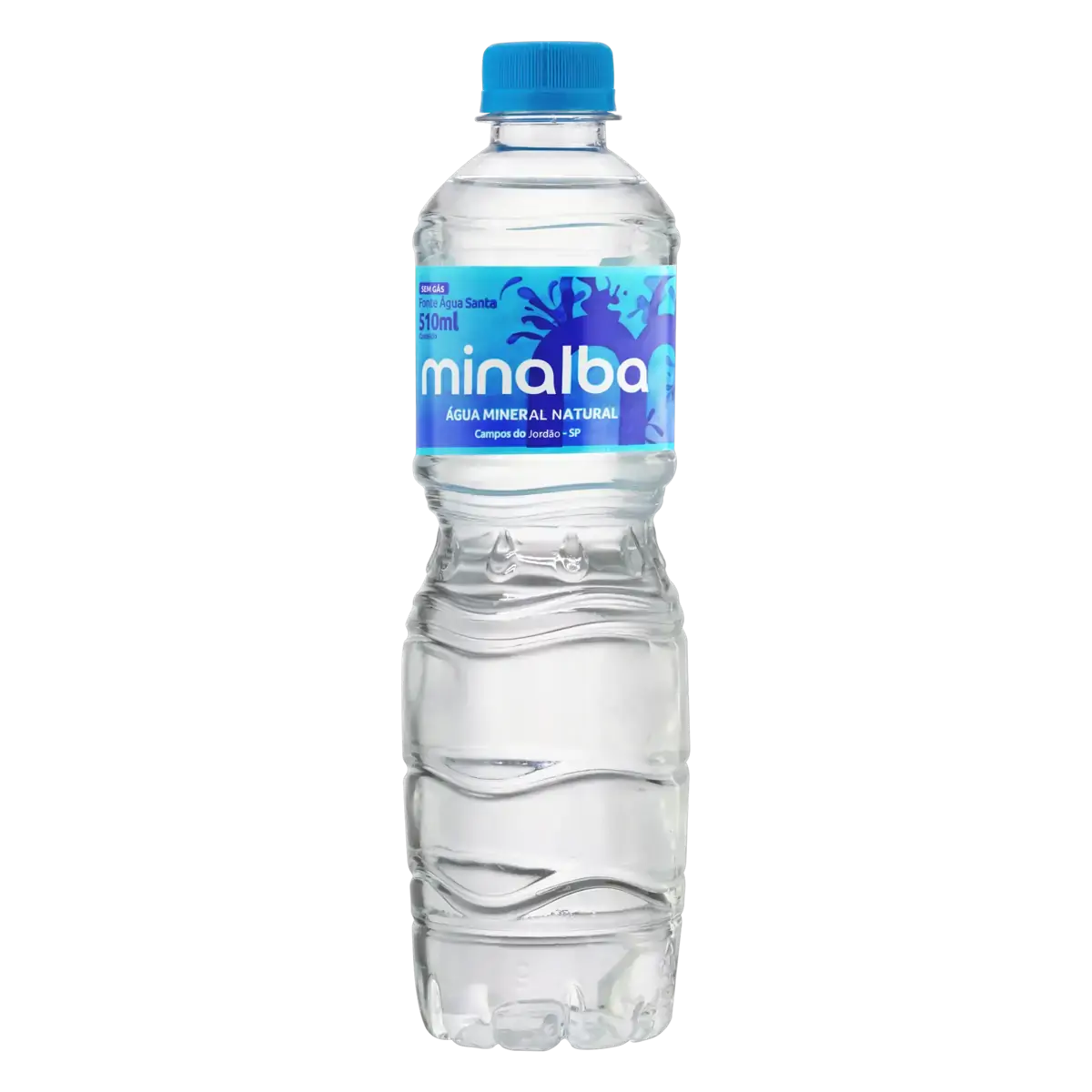 água Mineral Natural Sem Gás Minalba Garrafa 510ml