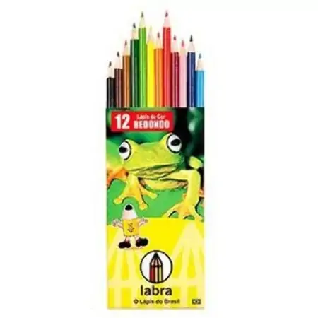 Labra Coloridos Natureza 12 Cores
