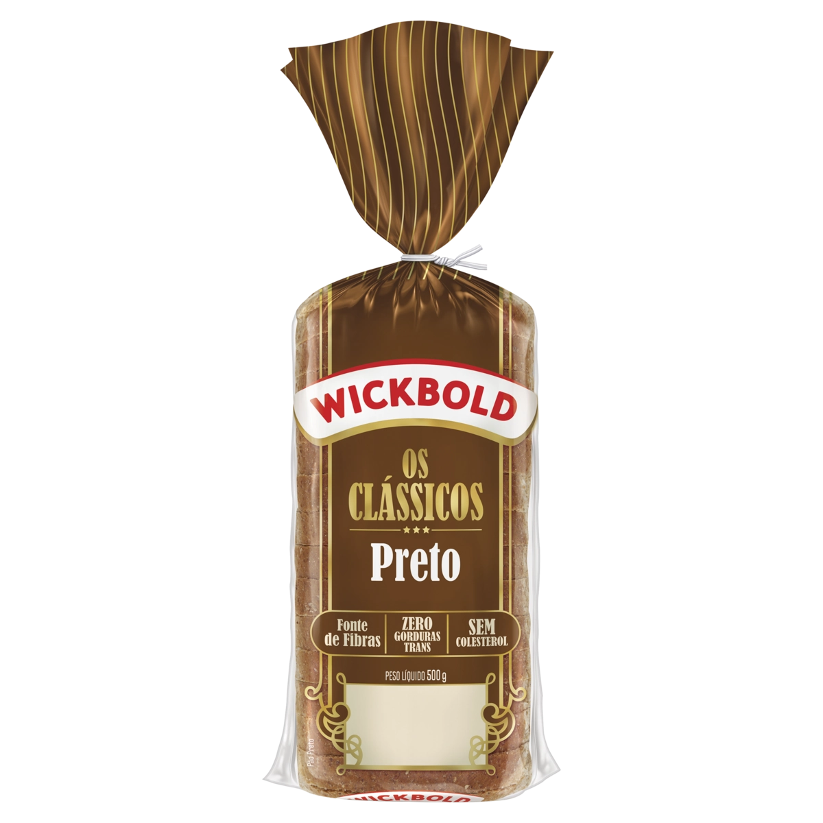 Pão Preto Wickbold Os Clássicos Pacote 500g
