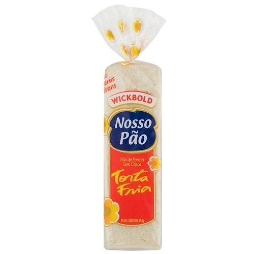 Pão De Forma Sem Casca Torta Fria Wickbold 350g