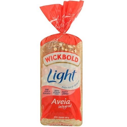 Pão De Forma Light Aveia Wickbold 400g