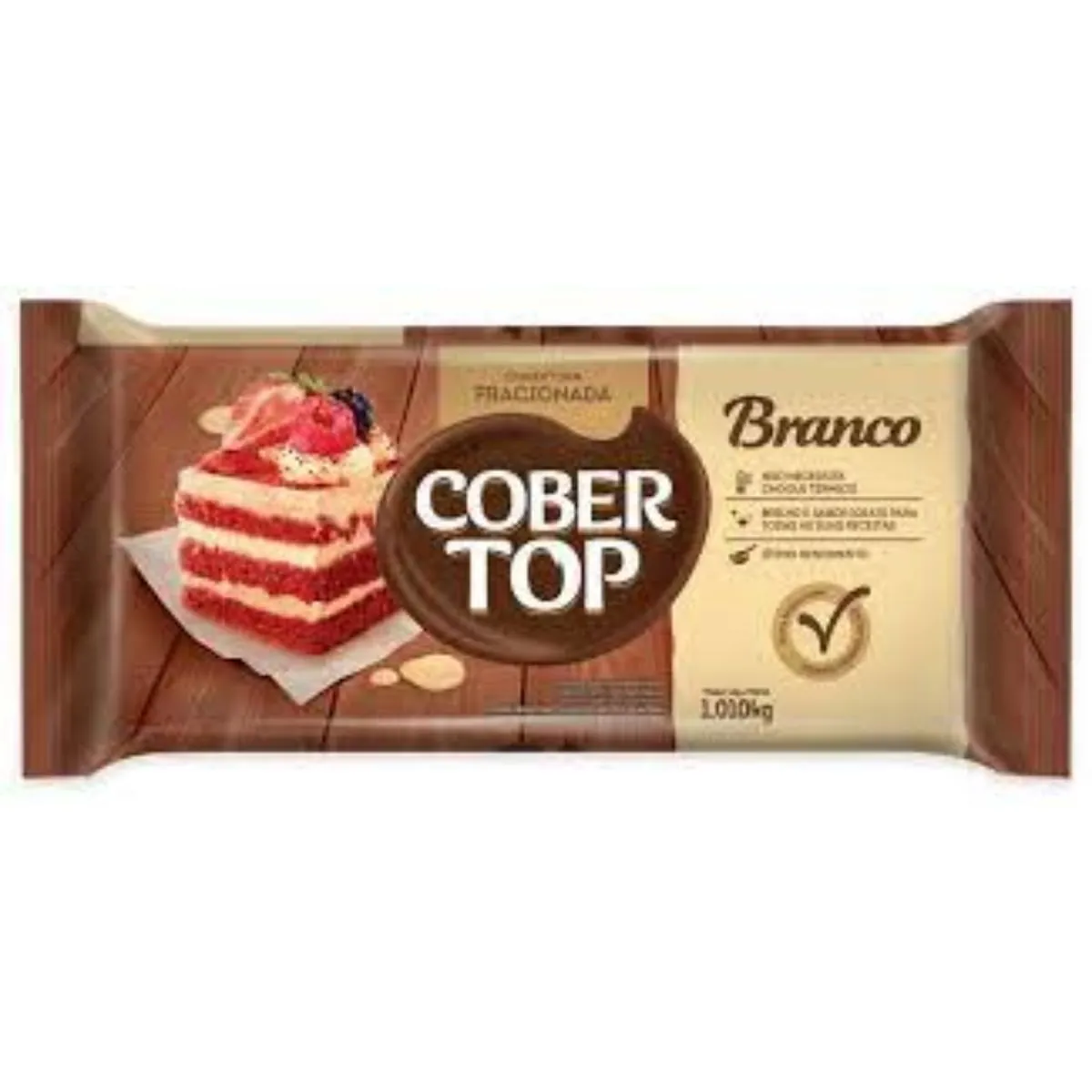 Chocolate Cobertura Branco Cobertop 1,01 kg