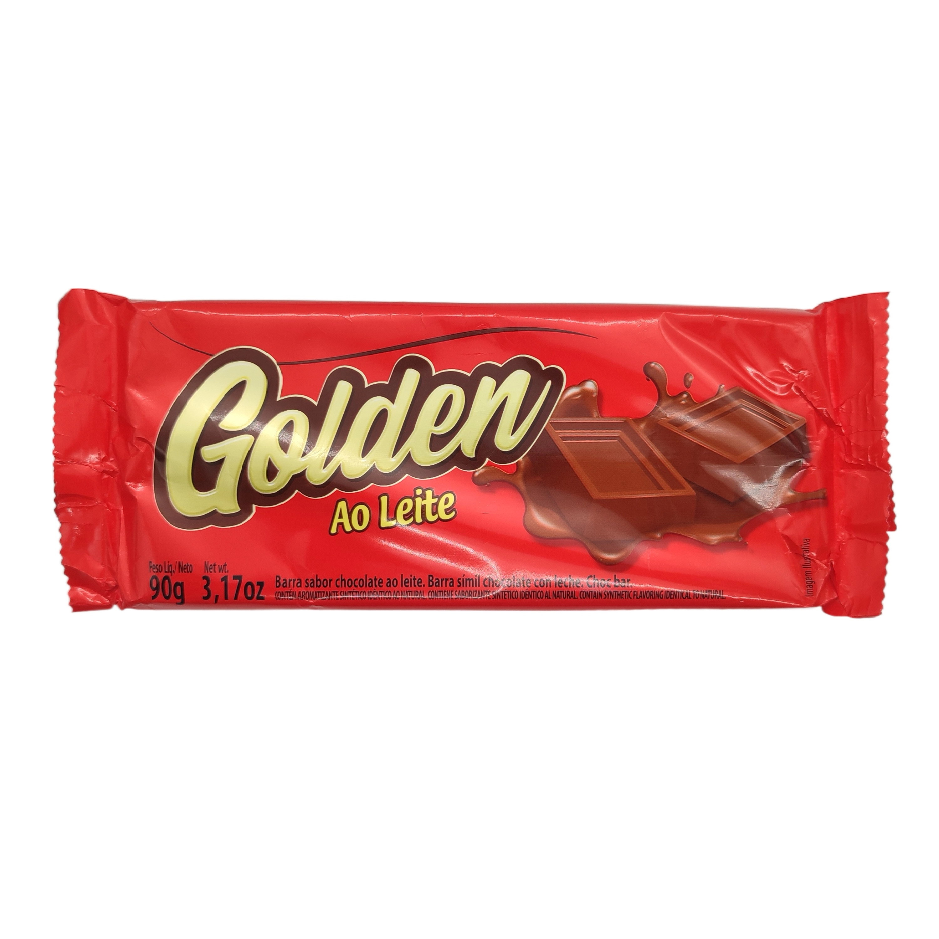 Choc Golden Barra Ao Leite 90g