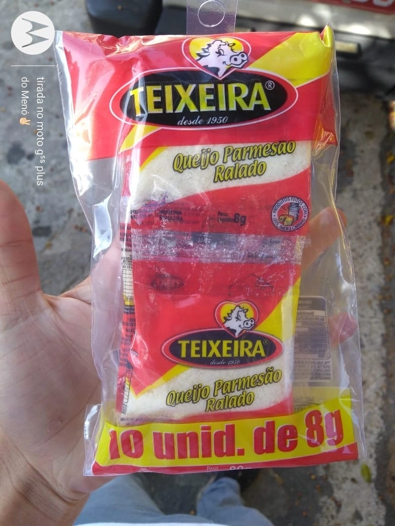 Queijo Ralado Teixeira Parmesao C/10 80g
