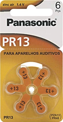 Bateria Panasonic Auditiva Com 06 Unidades Ref: Pr13h
