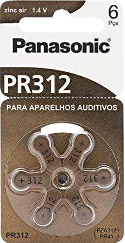 Bateria Auditiva Panasonic Pr312h