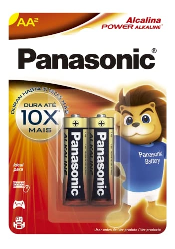 Pilha Panasonic Alkaline Peq C/2
