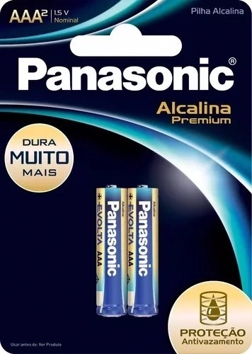 Pilha Alcalina Premium Aaa 2und