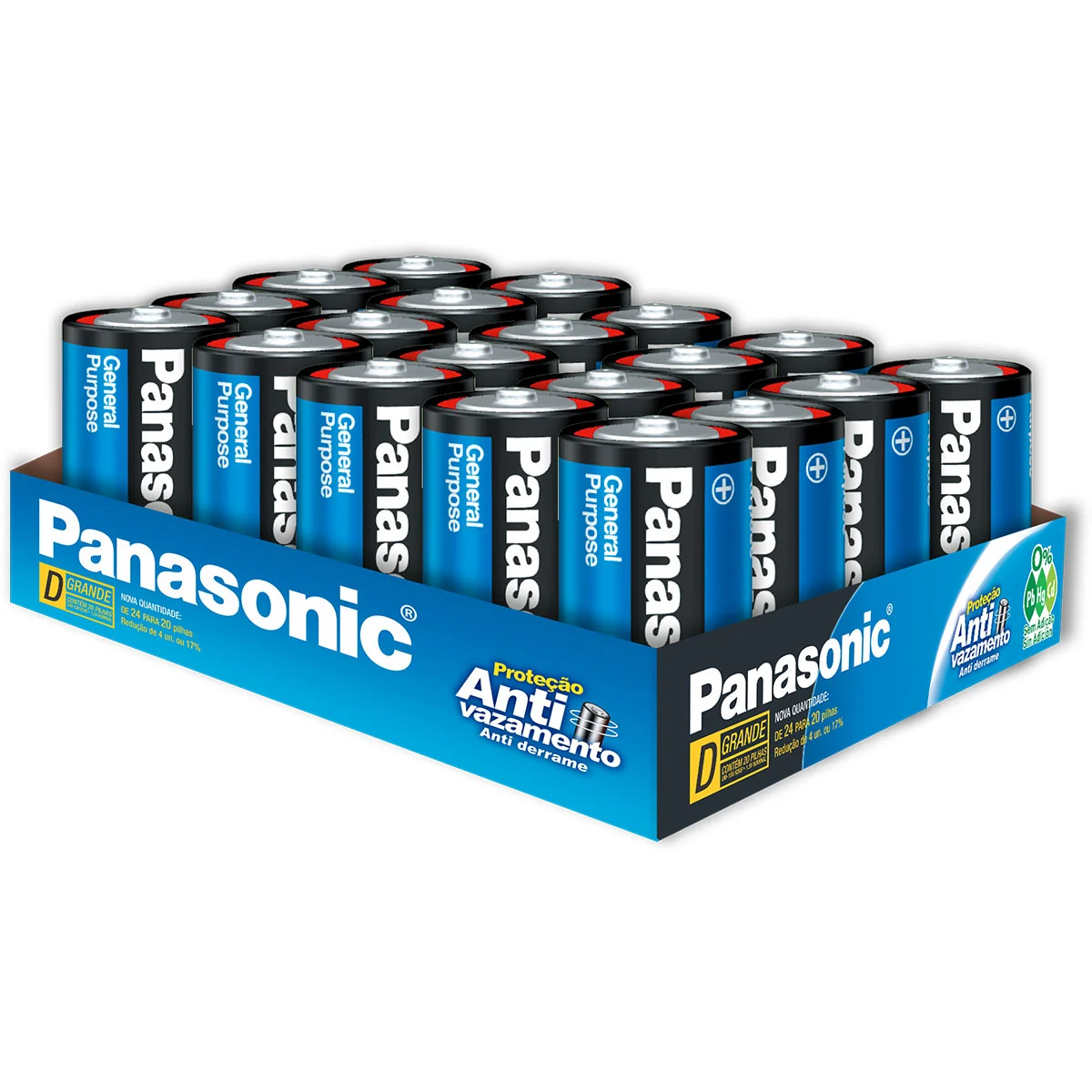 Pilha Panasonic Grande C 2