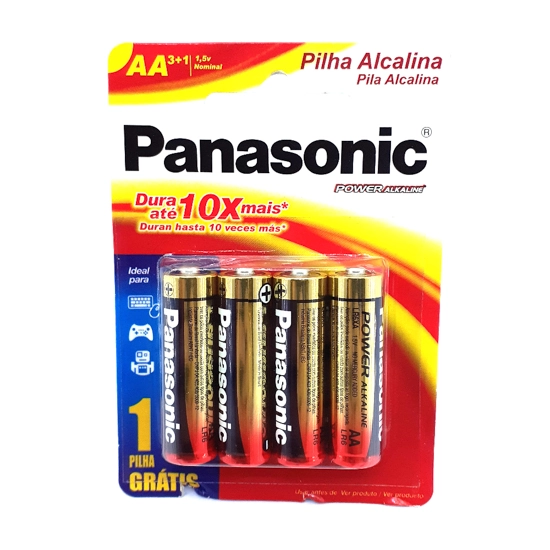 Pilha Panasonic Aa Power 3 1