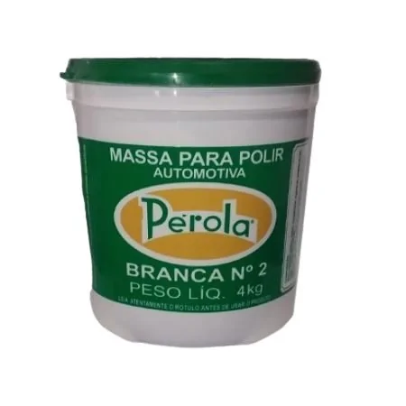 Massa para Polir Base Solvente N° 2,4Kg - PEROLA 040503