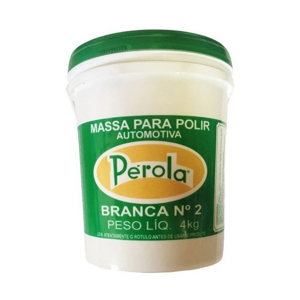 Massa para Polir Base Água Nº 2 4Kg - PEROLA 040702