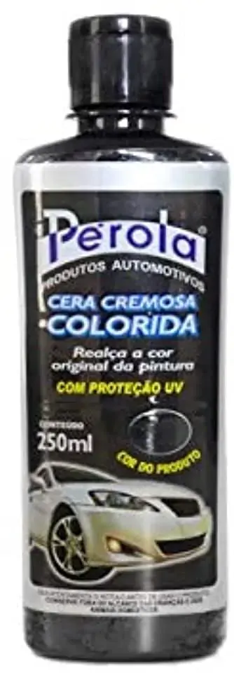Cera Perola Colorida Preto