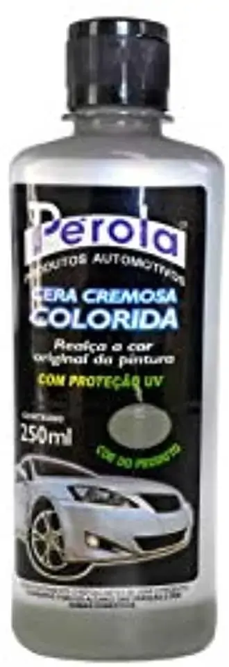 Cera Perola Colorida Prata