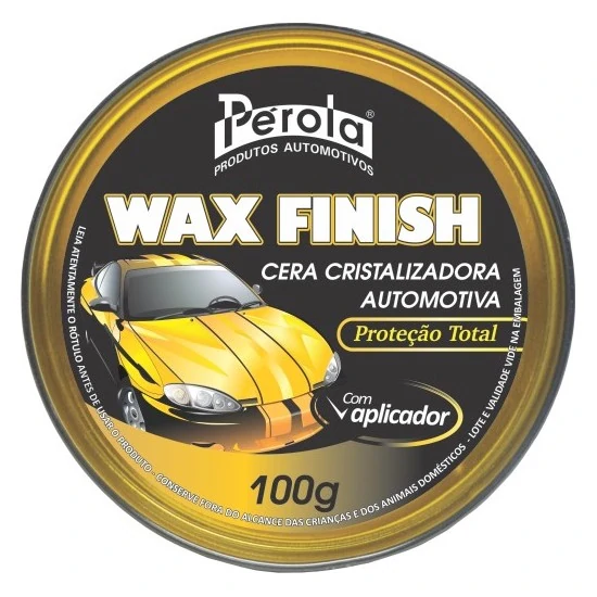 Cera Cristalizadora Wax Finish 100g - PEROLA 050501