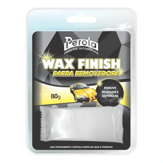 Barra Removedora Wax Finish Clay Bar 80g - PEROLA 050506