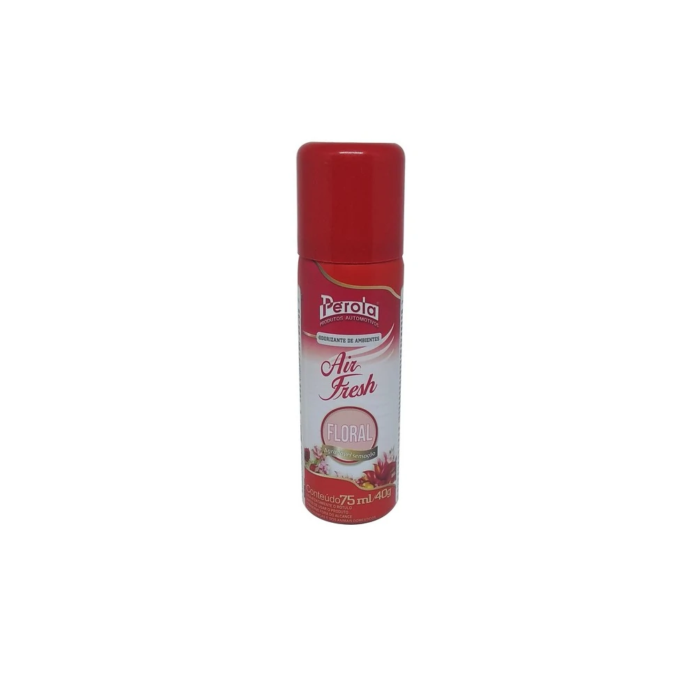 Aromatizante Spray Air Fresh Pérola Floral 75ml 40g - PEROLA 212910