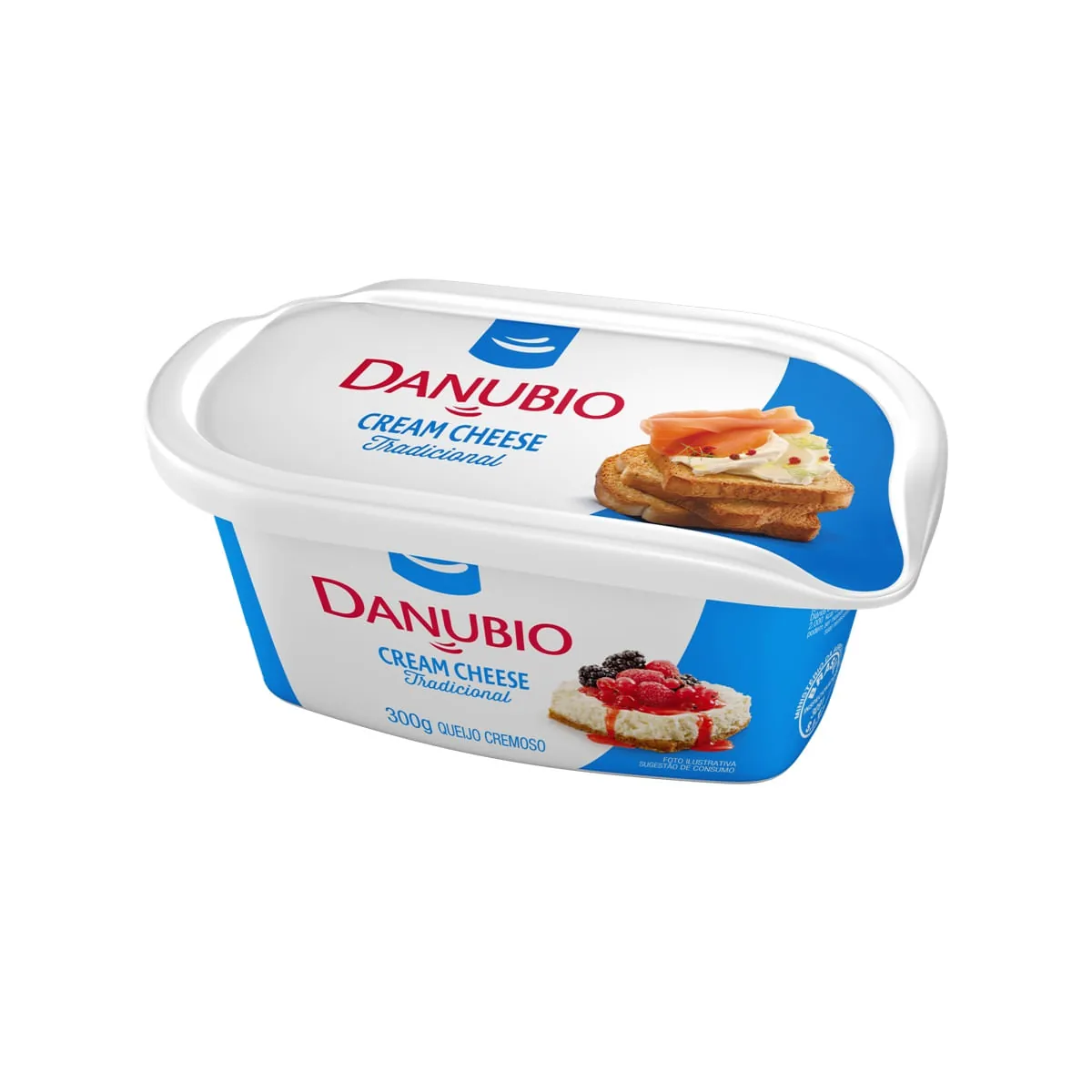 Queijo Cream Cheese Tradicional DANUBIO 300g