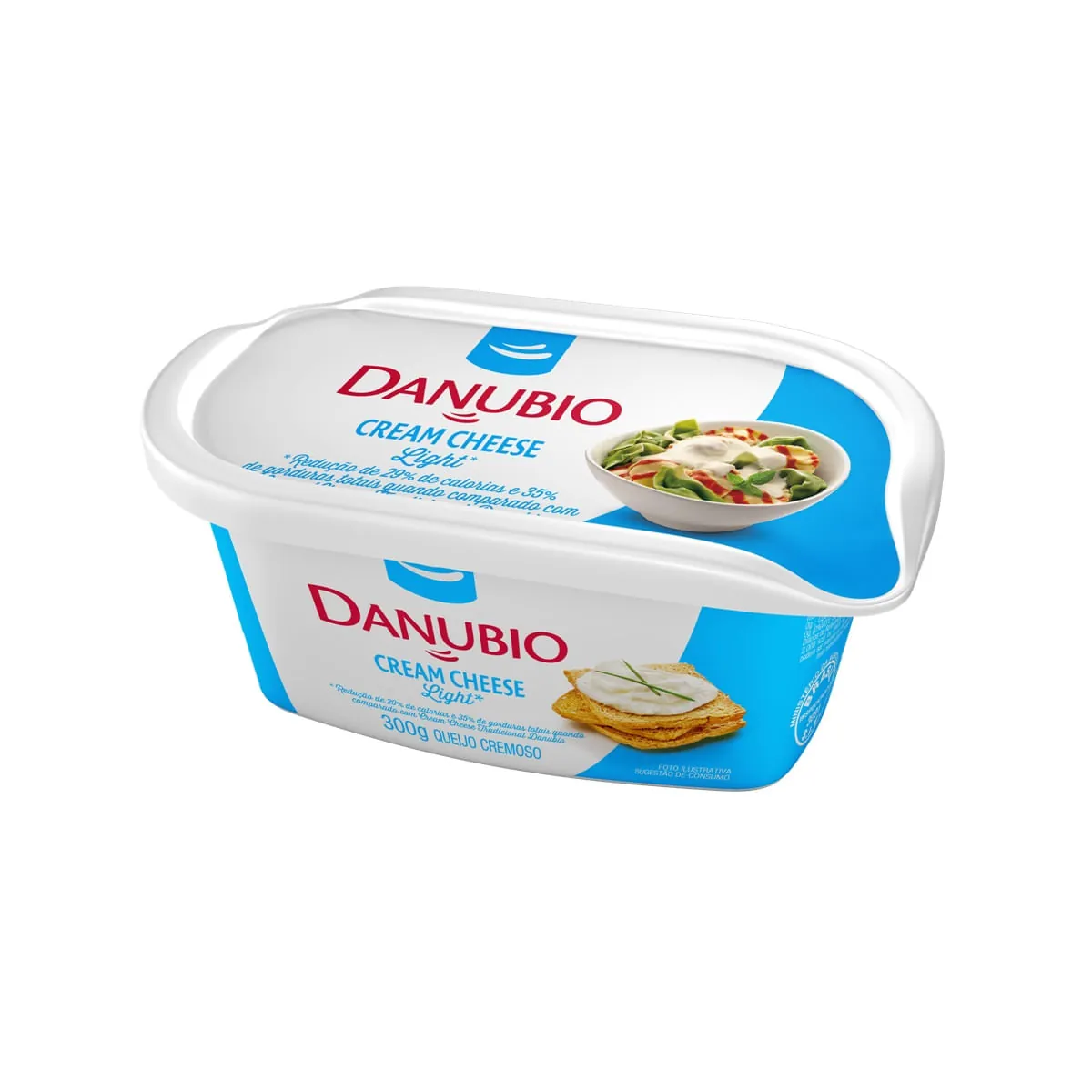 Queijo Cream Cheese Light DANUBIO 300g