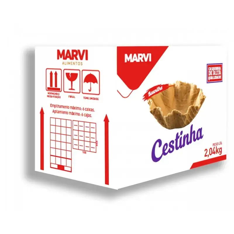 Casquinha Cestinha Marvi C/120