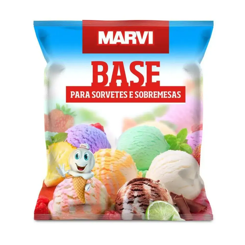Po Sorvete Marvi 1kg Creme American