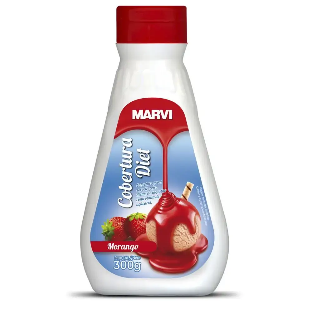 Cobertura Marvi Diet 300g Morango