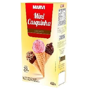 Casquinha Mini Cone Marvi Display