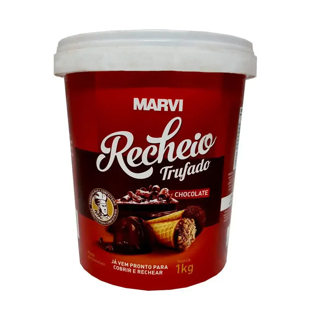 Recheado Marvi 1kg Chocolate Truf