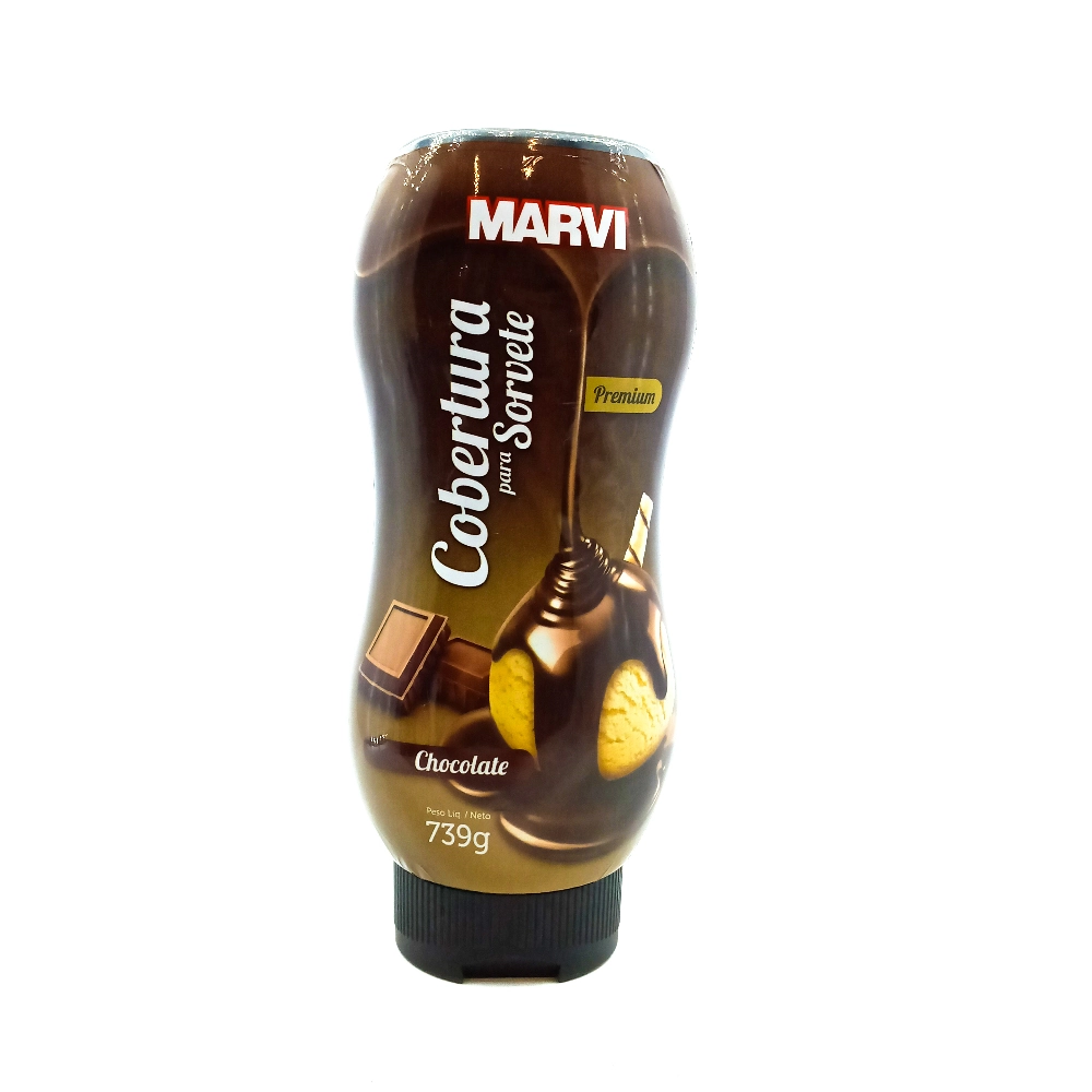 Cobertura Sorv Marvi Premium Choc 739g
