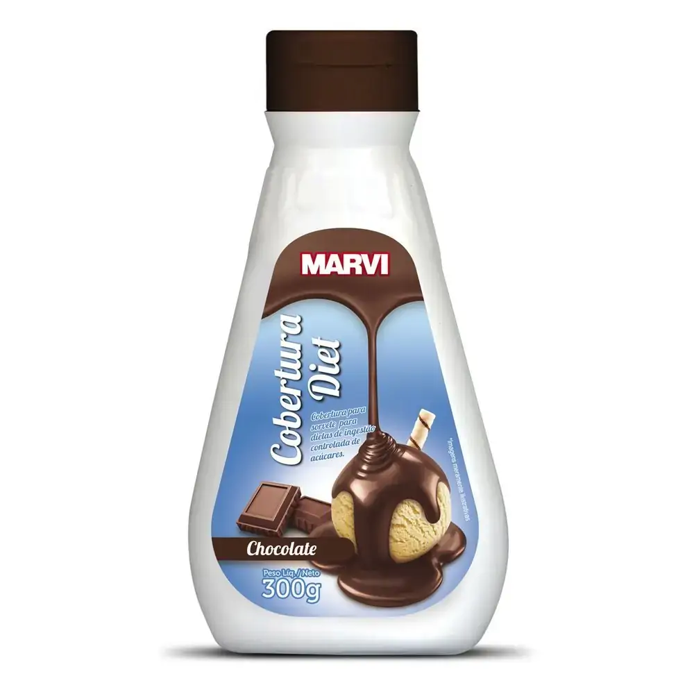 Cobertura Sorv Marvi Diet Choc 300g
