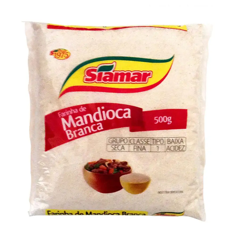 Farinha De Mandioca Crua Rs