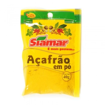 Acafrao Em Po Siamar 40g