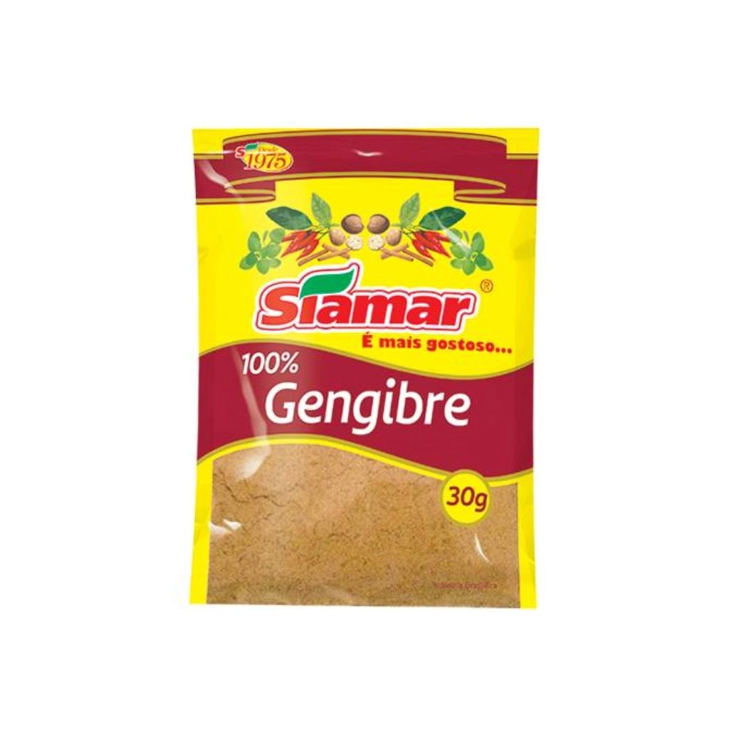 Gengibre Em Po Siamar 30g