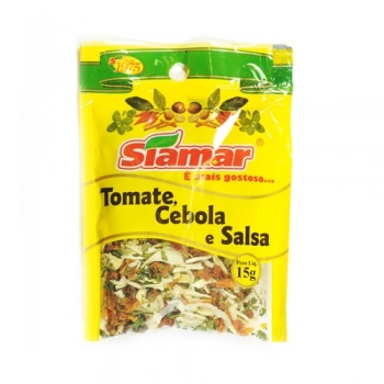 Tomate Cebola E Salsa Siamar 15g