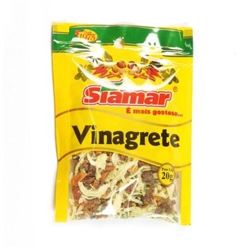 Tempero Vinagrete Siamar 20g