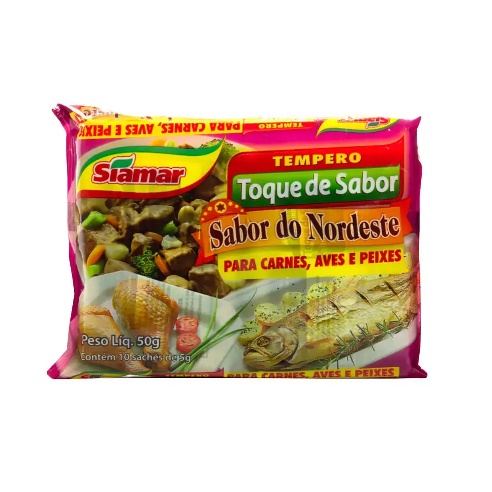 Tempero Siamar Toque De Sabor
