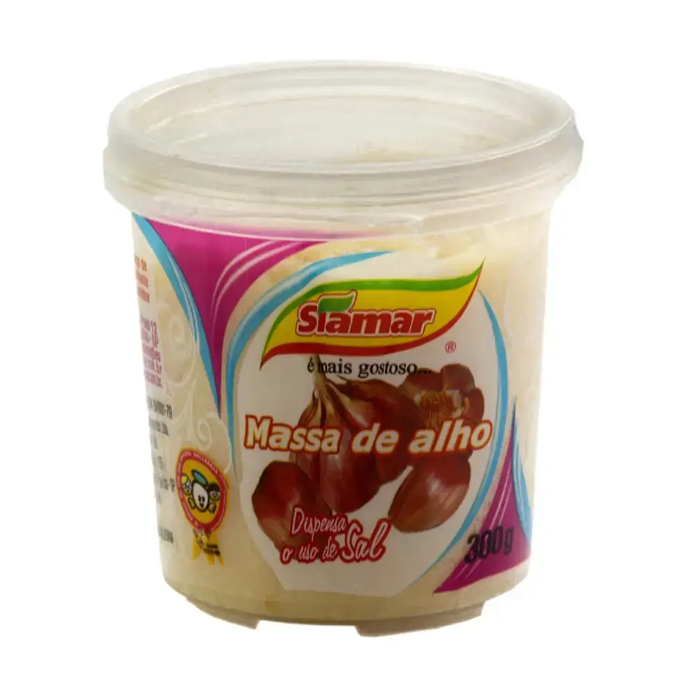 Tempero Alho Siamar 300g Massa Alho