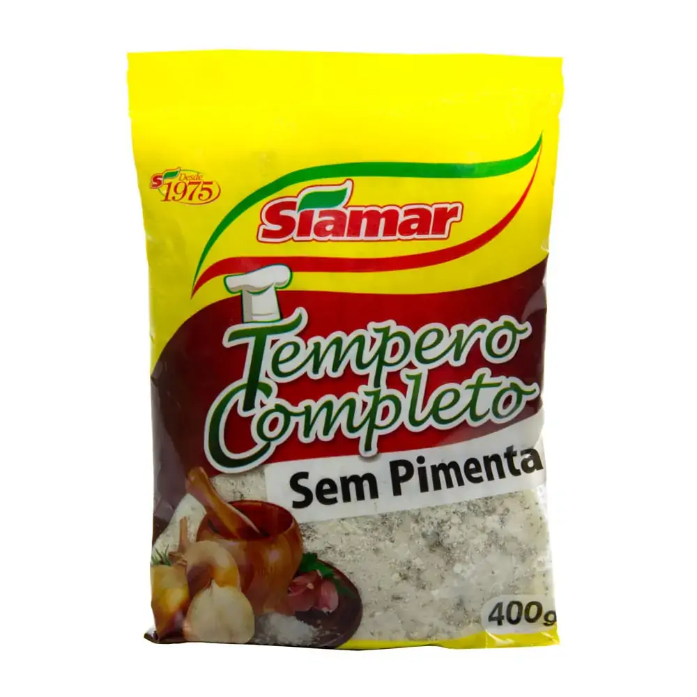 Temp.completo S/pimenta Siamar 400g